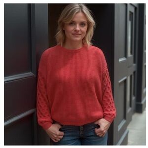 Women's Red Sweater